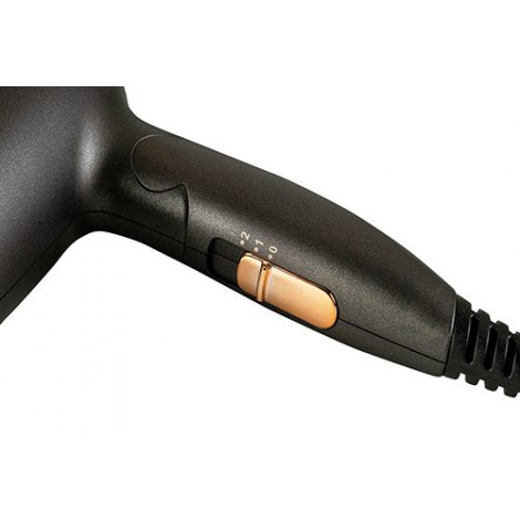 Camry | Hair Dryer | CR 2261 | 1400 W | Number of temperature settings 2 | Metallic Grey/Gold - 3